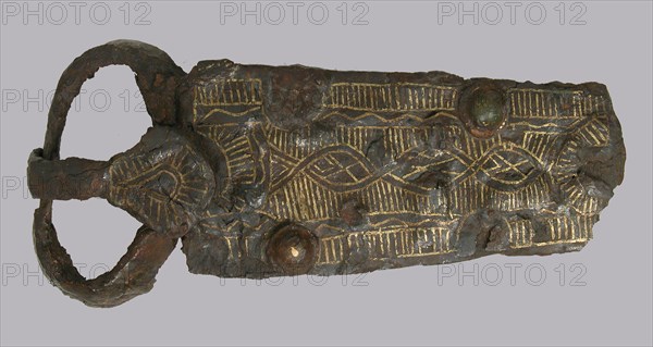 Belt Buckle Tongue, Frankish or Burgundian, 4th-7th century.