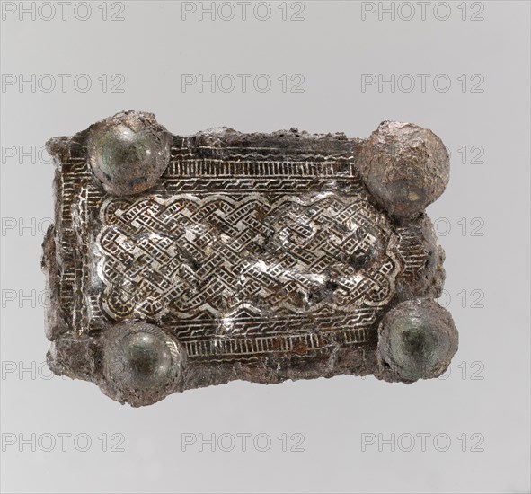 Counter Plate of a Belt Buckle, Frankish or Burgundian, 4th-7th century.