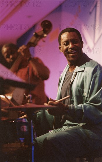 Herlin Riley, Nairn International Jazz Festival, Scotland, 2004.