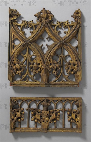 Panels, French, late 15th century.