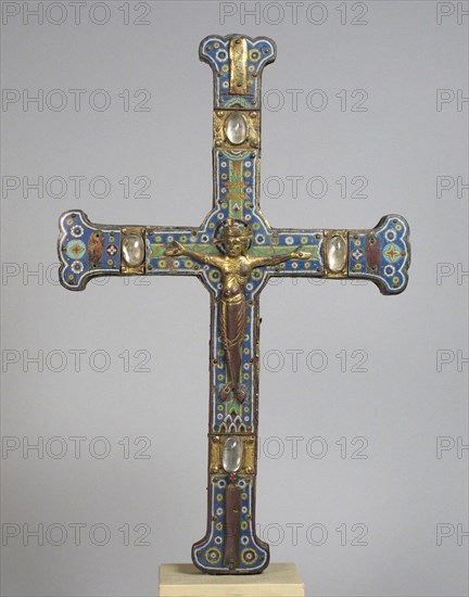 Processional Cross, French, 13th century.