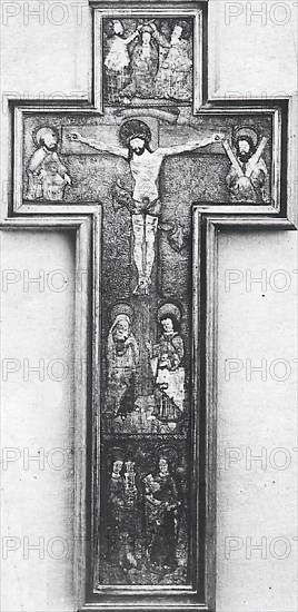 Orphrey, Cross, French, 15th century.