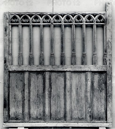 Screen, French, 15th century.