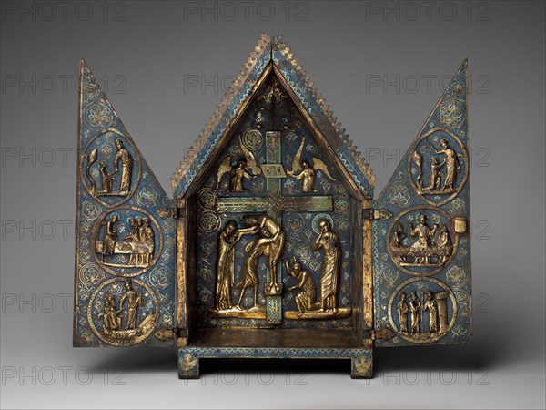 Tabernacle of Cherves, French, ca. 1220-1230.