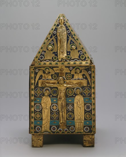 Tabernacle, French, ca. 1200-1210.