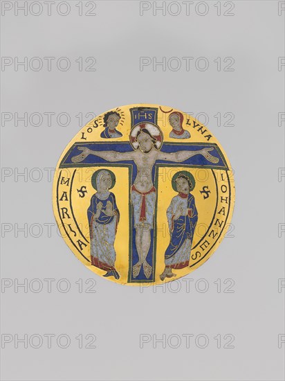 The Crucifixion, French, ca. 1100.