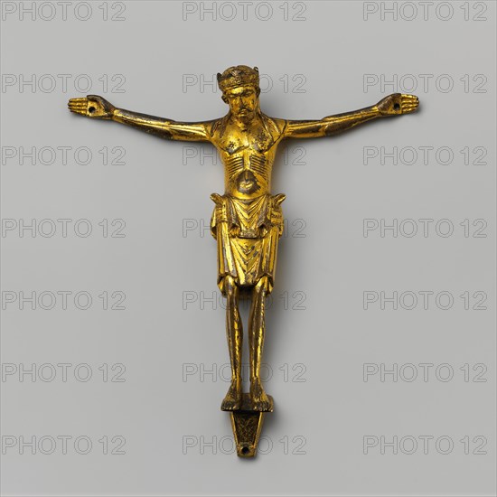 Crucified Christ, French, ca. 1150.