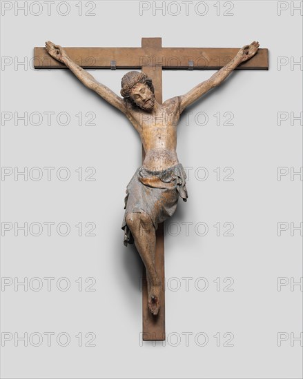 Crucifix, French, ca. 1300.