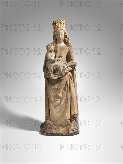 Virgin and Child, French, 15th century.