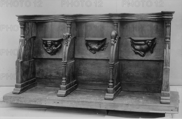 Choir Stall, French, 15th century.