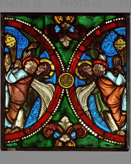 Angels Swinging Censers, French, ca. 1170.