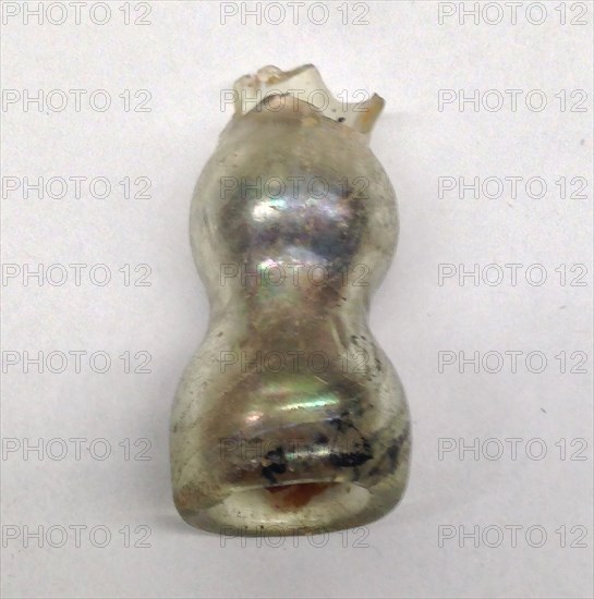Fragment of Flask Necks, French or German and Syrian, 13th century.