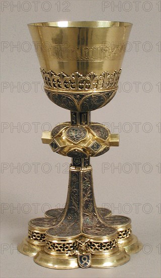 Chalice, Hungarian, ca. 1460-80.