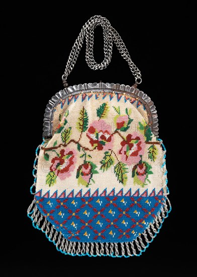 Bag, American, third quarter 19th century.
