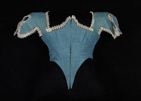 Bodice, American, 1864-68.