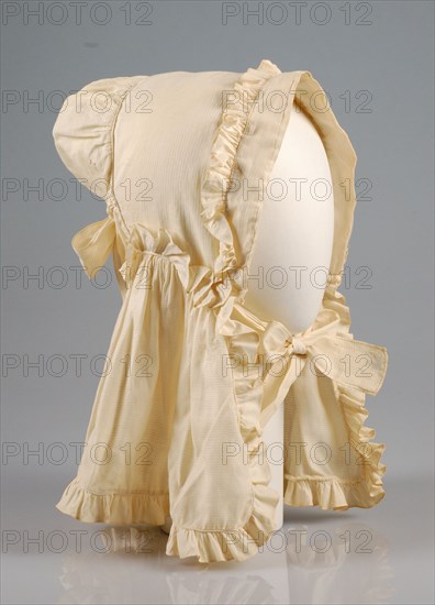 Bonnet, American, ca. 1860.