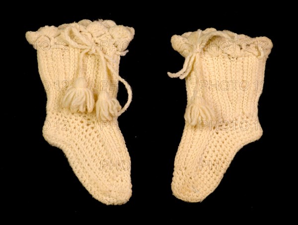 Bootees, American, 1870-80.