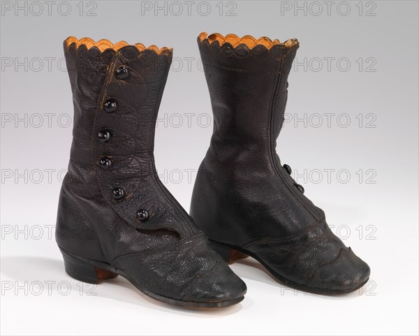 Boots, American, 1868.