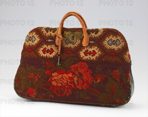 Carpetbag, American, ca. 1860.