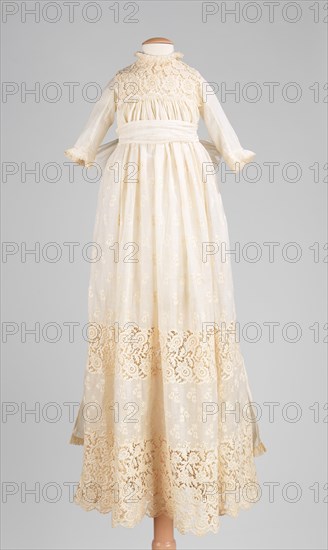 Christening dress, American, 1890.