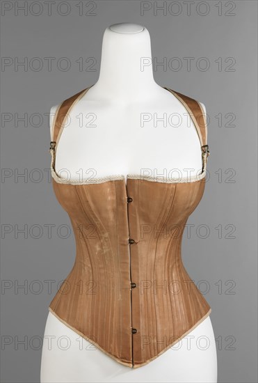 Corset, American, 1876.