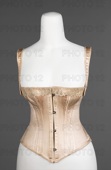 Corset, American, 1876.