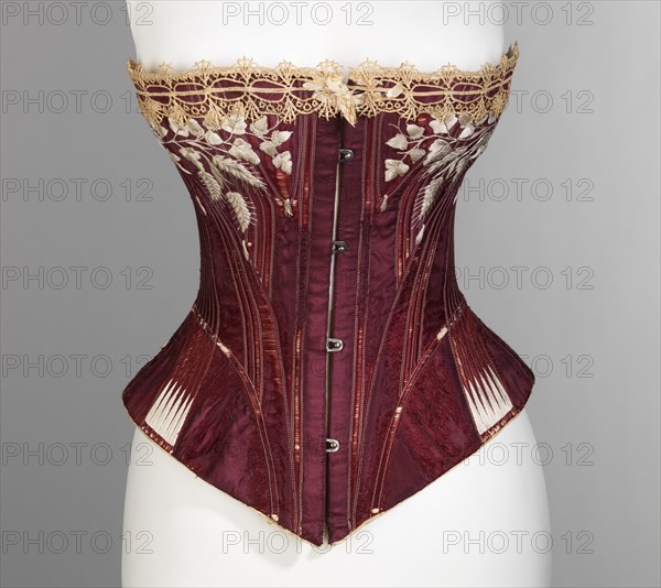 Corset, American, 1876.