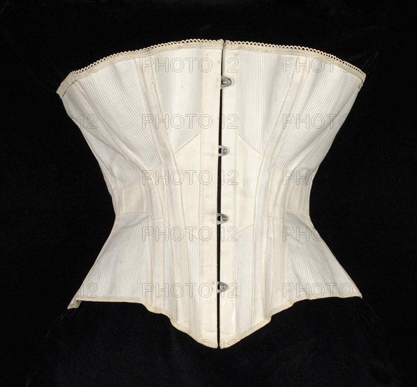 Corset, American, ca. 1870.