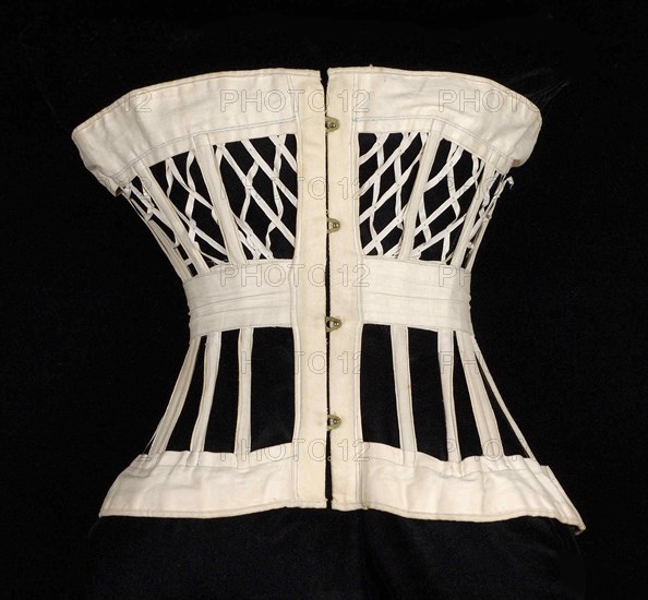 Corset, American, ca. 1876.