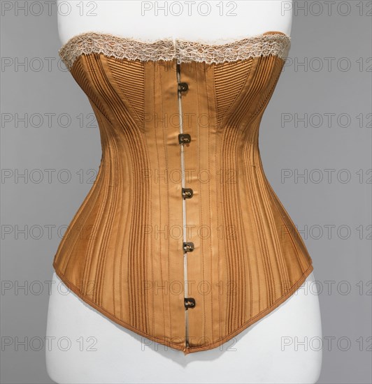 Corset, American, ca. 1880.