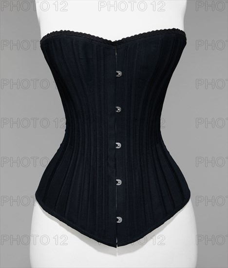 Corset, American, ca. 1880.