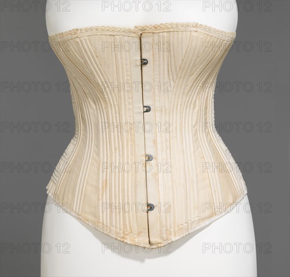 Corset, American, ca. 1885.