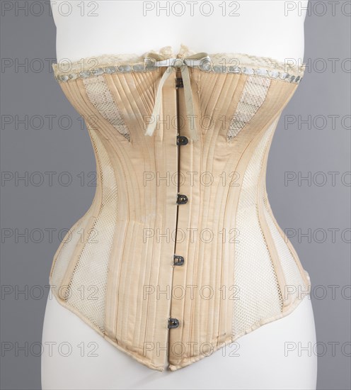 Corset, American, ca. 1885.