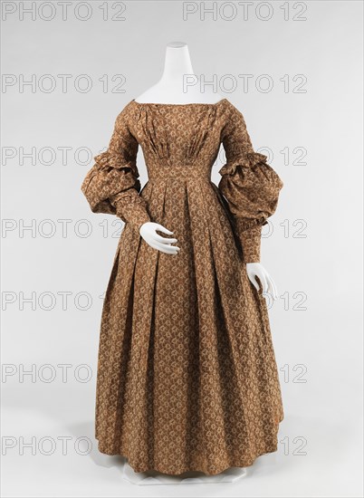 Dress, American, 1837-39.