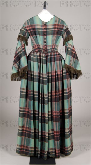 Dress, American, 1855-60.