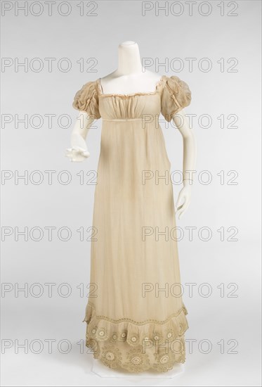 Dress, American, ca. 1810.
