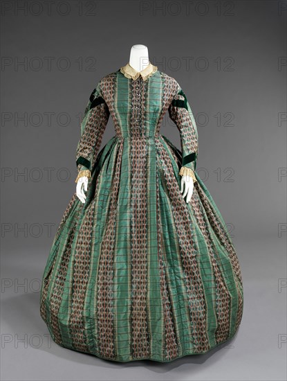 Dress, American, ca. 1865.