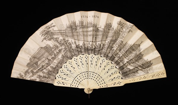 Fan, American, 1876.