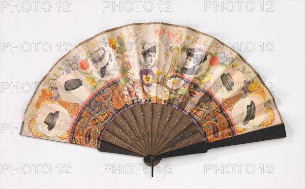 Fan, American, 1880.