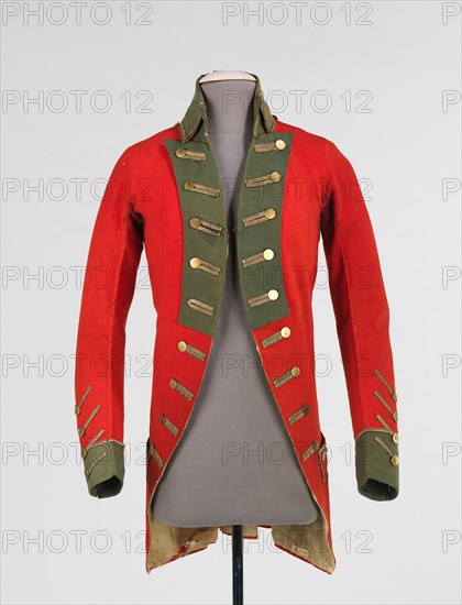 Military coat, American, 1775-83.