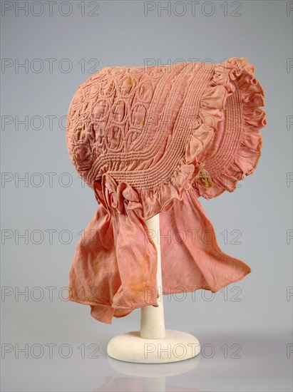 Sunbonnet, American, ca. 1840.