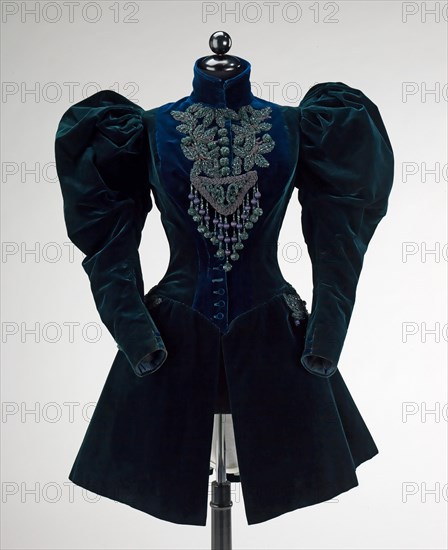 Afternoon jacket, French, 1895.