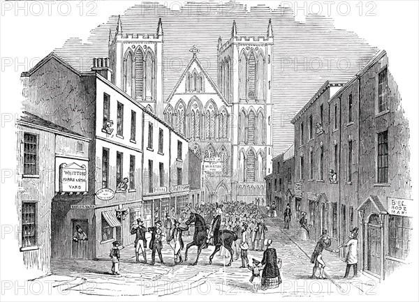 St. Wilfrid Festival, Ripon, 1844. Creator: Unknown.