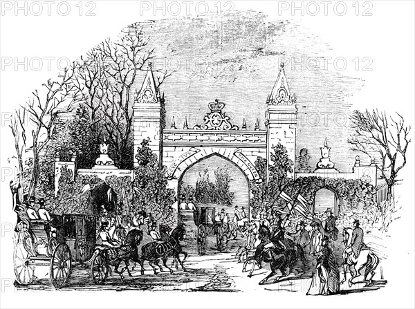 Arch at Wolthorpe, 1844. Creator: Unknown.