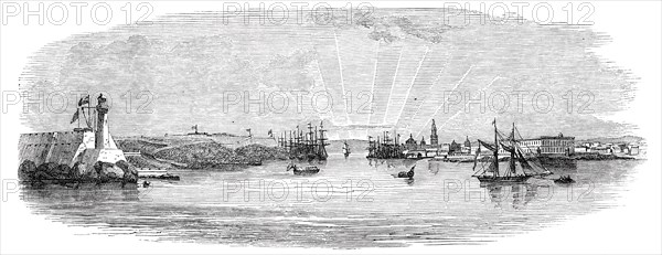 Town and harbour of Havannah, 1844. Creator: Unknown.