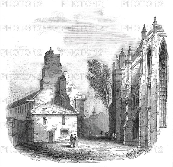 Trinity Hospital, Edinburgh, 1845. Creator: Unknown.