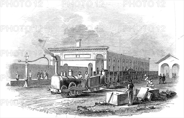 Cambridge Station, 1845. Creator: Unknown.