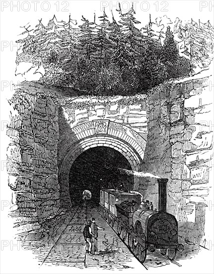 Littlebury Tunnel, 1845. Creator: Unknown.
