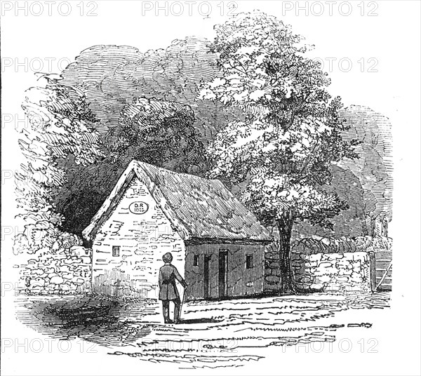 Cottage of the Black Dwarf, 1845. Creator: Unknown.