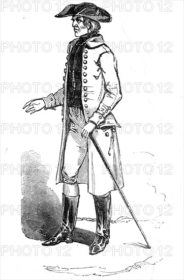 Man from Coburg, 1845. Creator: Unknown.